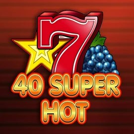 40 Super Hot slot logo by Amusnet Interactive at Wildroyal Casino