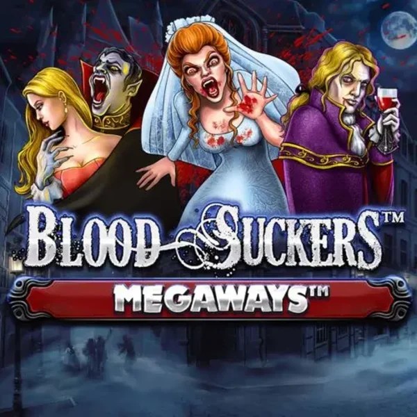 Blood Suckers Megaways game by Red Tiger Gaming – logo hosted on Wildroyal Casino