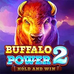 Buffalo Power 2: Hold and Win logo – Slots by Playson at Wildroyal Casino