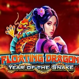 Floating Dragon Year of the Snake slot icon by Pragmatic Play, available at Wildroyal Casino