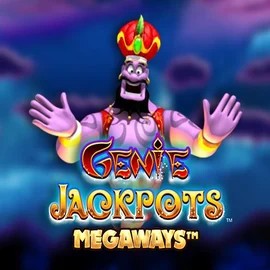 Genie Jackpots Megaways slot logo by Blueprint Gaming at Wildroyal CasinoGenie Jackpots Megaways