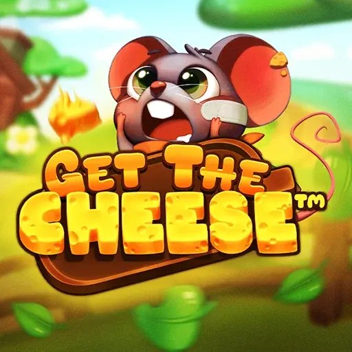 Get The Cheese slot logo by Hacksaw Gaming at Wildroyal Casino