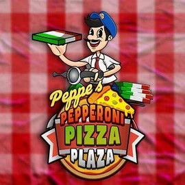 Peppe’s Pepperoni Pizza Plaza slot icon by Pragmatic Play, available at Wildroyal Casino