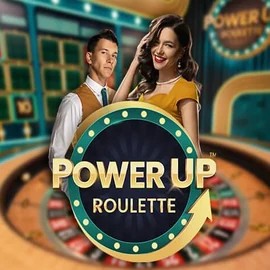 PowerUP Roulette logo by Pragmatic Play Wildroyal Casino