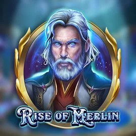 Rise of Merlin game by Play'n GO – logo hosted on Wildroyal Casino